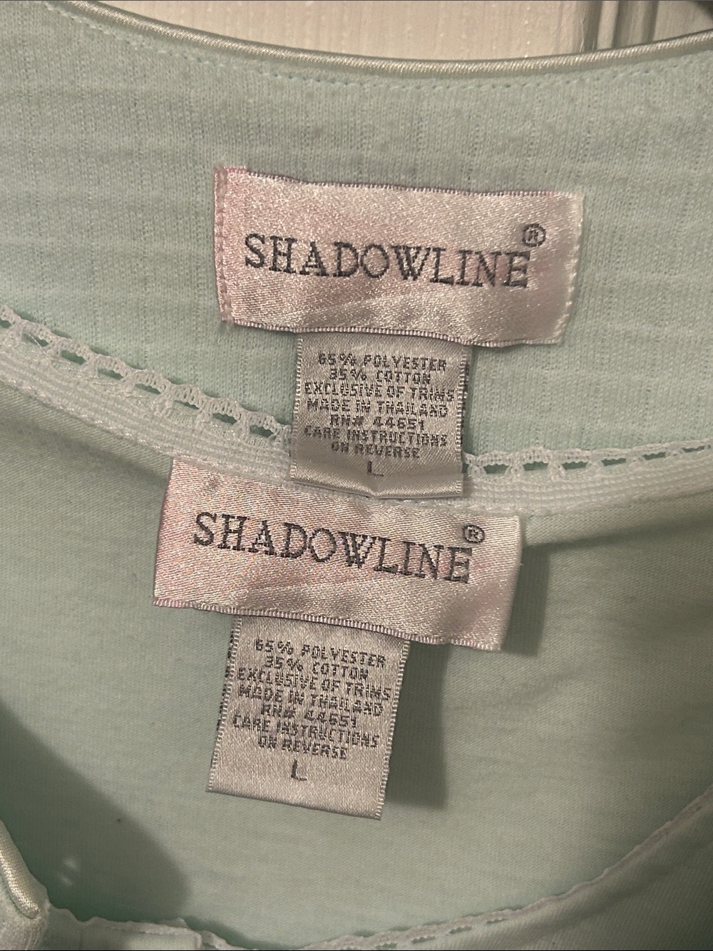 Shadowline Nightgown Robe 2pc Set - Picture 2 of 10